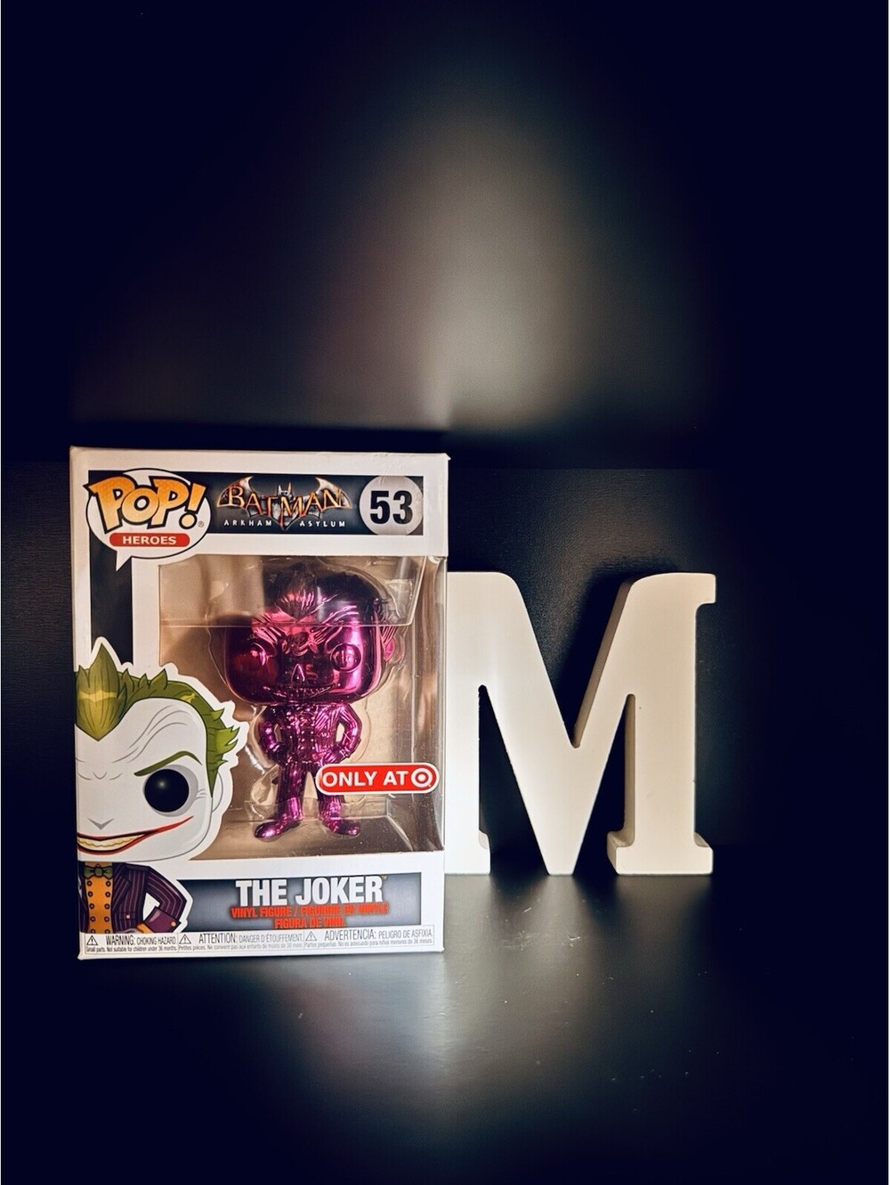 Funko Pop! Heroes #53 The Joker, from the Batman: Arkham Asylum series